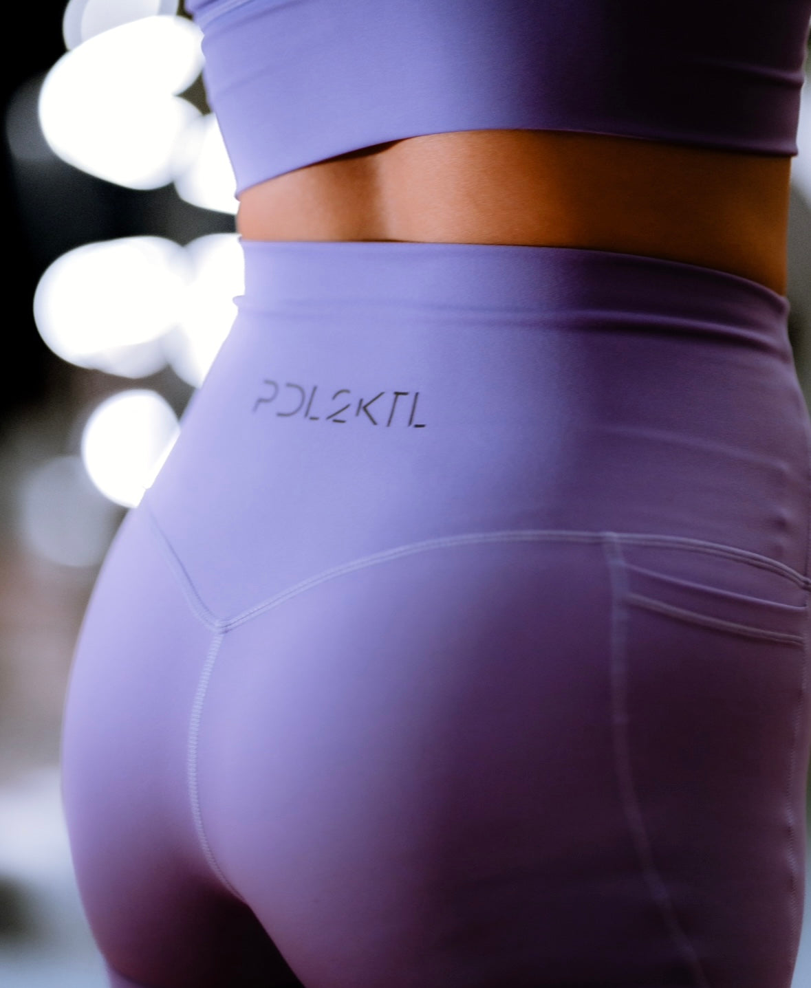 BE. Shorts -Lilac Gym Short Tights