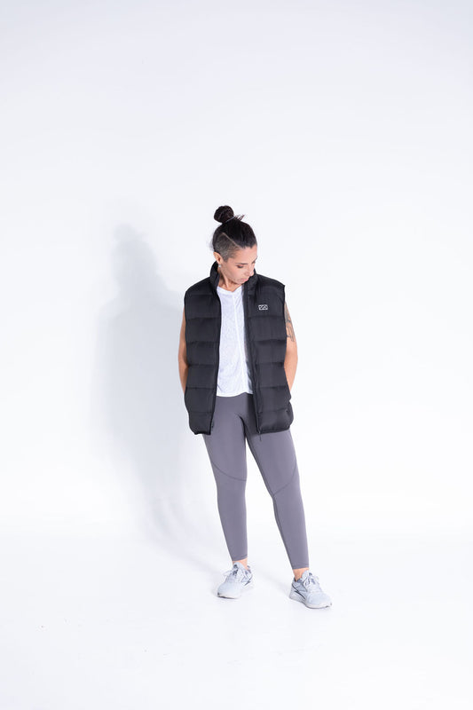 BPM All Day Puffer Vest - Black  Puffer Vest  Unisex