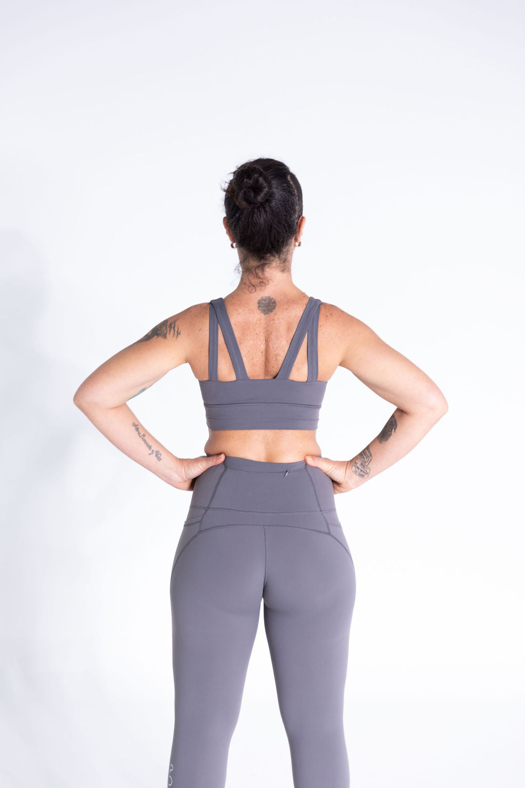 BPM Sports Bra - Charcoal Grey