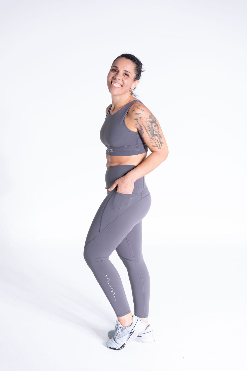 BPM Leggings - Charcoal Grey